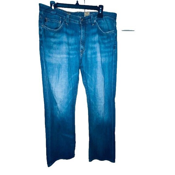 AG Adriano Goldschmied The Hero Relaxed Fit Jeans Men's Size 36x34 Made USA - Picture 2 of 16